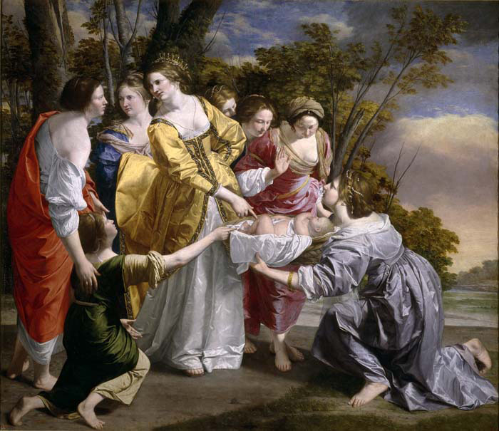 finding of moses
